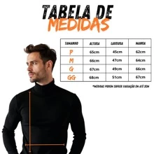 Cacharrel Men's Cold Weather Blouse Sweater Long Sleeve Ribbed T-Shirt High Neck Second Skin Slim - 軍綠色 - 查看 5