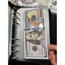 12 Pcs A6 Binder Pockets With No Zippers, Zipless Budget Envelopes For The Cash System, A6 Binder Pouch For 6 Ring Binder, Money Folder Organizer, Clear PVC Savings Challenges Envelopes, 12PCS. Back To School, School Supplies