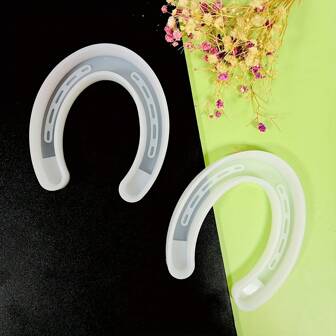 Moldes de silicona con forma de herradura y ancla - Ambientador para coche, perlas aromáticas, resina, jabón y moldes para velas artesanales | Decoración del hogar rústica y navideña DIY para regalo