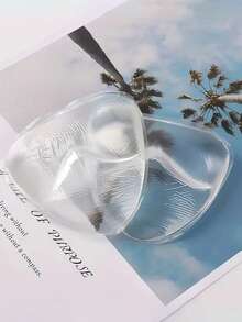 1 Pair Silicone Bra Inserts, Invisible Push-Up Pads, Enhancer Breast Pads, Comfortable Cleavage Boost, For Bras And Swimwear, Waterproof, Reusable - Multicolor - View 4