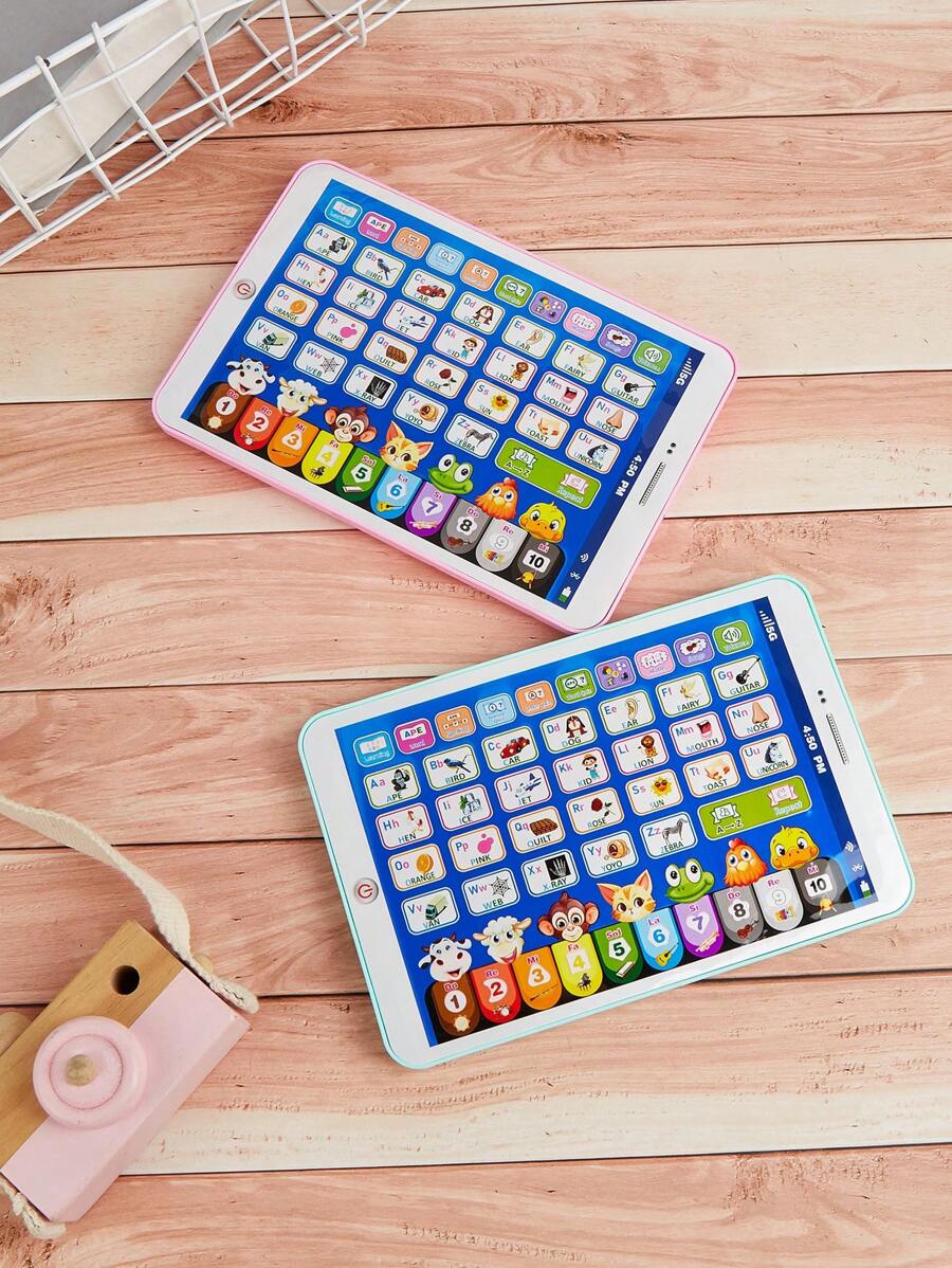 English Language Learning Tablet Toy With Touch Screen, Voice Learning