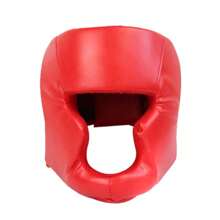 1 Stück Erwachsenen Boxkopfschutz, PU Karate Muay Thai Free Fight MMA Sanda Training Boxschutz Helm