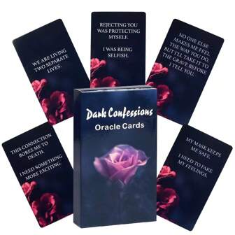 Dark Confessions Oracle Cards,Oracle Cards,Oracle,Board Games,Oracle Cards,Monopoly,Oracle,Uno Card Game,Adult Party Games
