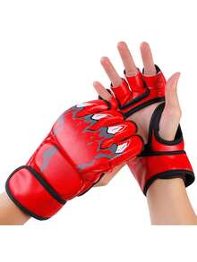 2pcs Boxing Gloves Fight Gloves Muay Thai Training Boxing MMA Gloves For Men And Women - Multicolor - View 14