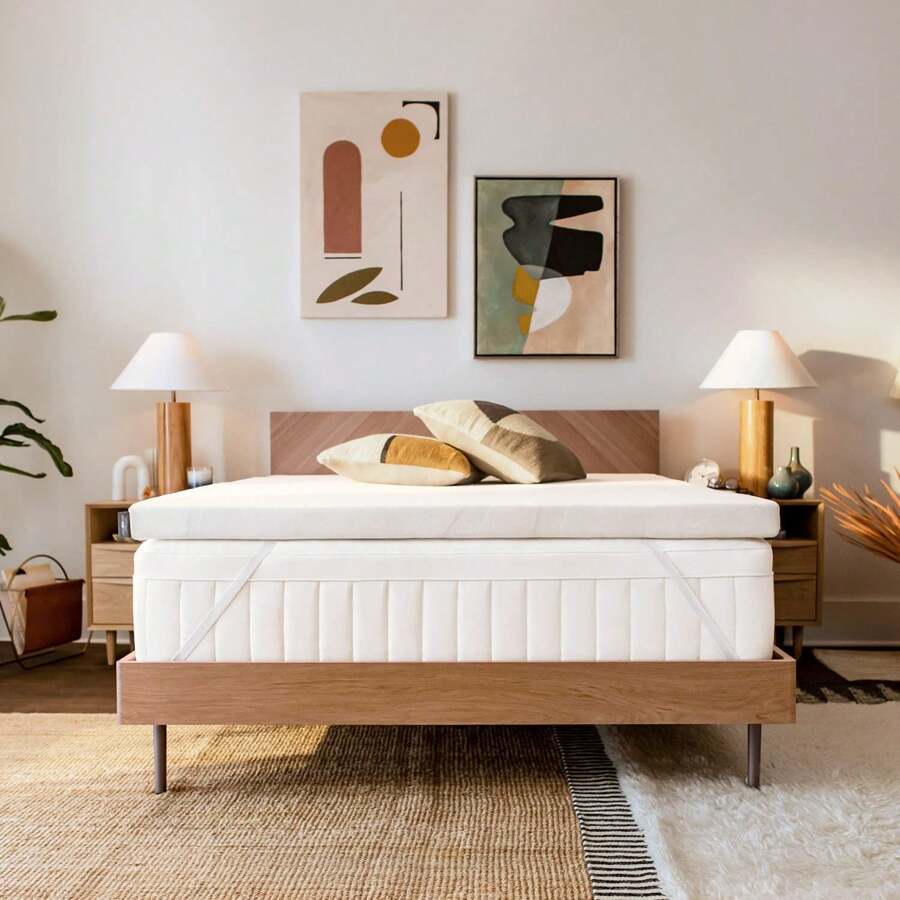 3Inch Memory Sponge Mattress, Queen Size Bed, White SHEIN USA