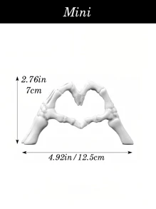 手势桌面雕像爱情摆件，情侣雕像，创意婚礼家居桌面装饰，非常适合婚礼艺术装饰，母亲节礼物 - 彩色 - 查看 9