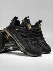 Tênis Masculino Novos para Halloween, Cor Sólida, Elevador, Absorção de Choque, Confortável, Lâmina, Calçado para Corrida em Estrada, Moda Sola Grossa, Sapatos Esportivos Casuais, Adequados para Todas as Estações. Adequado para Adolescentes, Verão Casual ou Esportes Outdoor ou Viagem de Férias ou Presentes de Formatura ou Acessórios de Vestido de Aniversário, Academia
