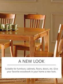 1 件核桃油木材抛光剂 - 易于使用，简单擦拭即可，适用于家具、地板和其他木质表面 - 均碼 - 查看 6