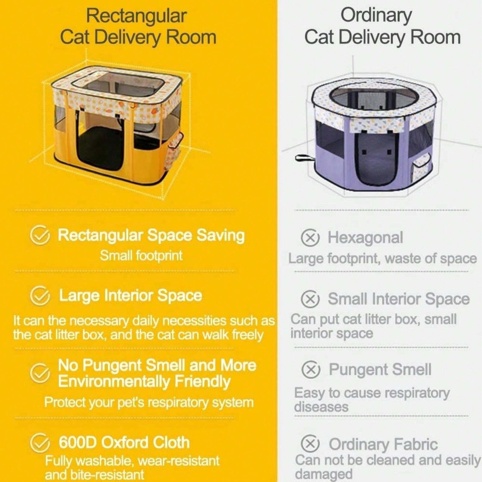 1 PC Foldable Pet Playpen Portable Kennel Cage For Puppy Dog Kitten Cat