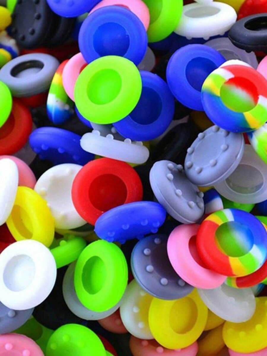 Silicone Grip For Video Game Controller (1 Pair) - trắng - Xem 1