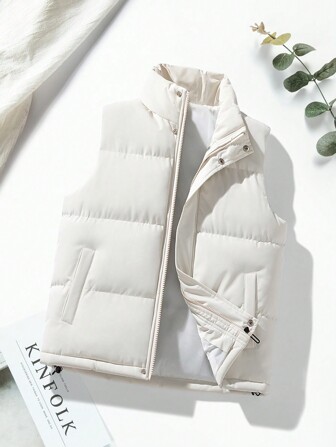 This Is A Men's European Size,  Can Choose The Size That Suits Them Two Sizes Smaller, And Asians Can Choose Two Sizes Smaller. (Suitable ) Couple Men's Size, Warm Slim Fit Vest And Sleeveless Cotton Jacket, Suitable For Many People To Wear Freely On The Street. A Relaxed And Comfortable Feeling