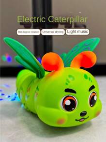 Baby Musical Electronic Learning Toy, Educational For 3+ Years Old Toddlers, Crawling And Head Up Practice, Accessories And Colors Are Random - Multicolor - View 3