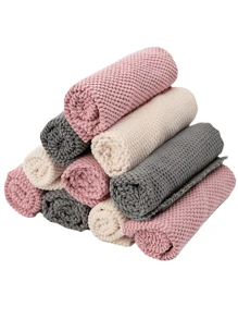 超细纤维清洁布 柔软吸水布 多用途清洁布 高吸水清洁布 不起毛 无痕厨房家居办公清洁布 - 多色 - 查看 10