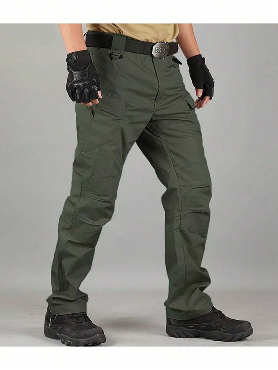 Ripstop Protective Pants, The Best Choice For Extreme Sports And Work Environments - Army Green - View 1