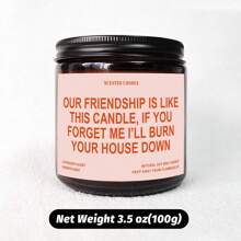 Nến thơm tình bạn độc đáo, món quà tuyệt vời dành cho bạn thân nữ, đồng nghiệp, bạn bè thân thiết. Thích hợp làm quà tặng tri ân tình bạn, quà tặng cho chị em tâm giao, quà sinh nhật, quà tốt nghiệp, quà Giáng sinh, trang trí phòng, quà tặng. - Nhiều màu - Xem 11