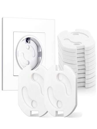 3M Baby Protection Socket Protector, Easy To Install And Remove Device For Standard Sockets3.5cm*3.2cm
