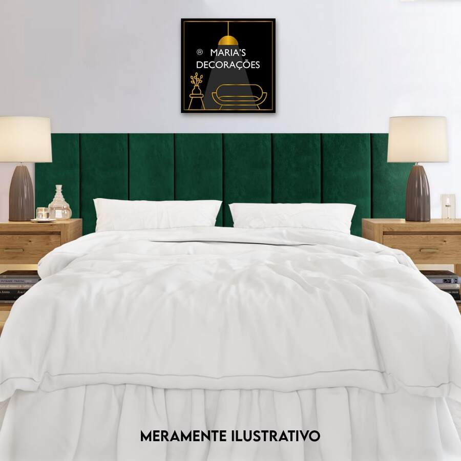 Queen Size Bed Headboard With 60x20 Modules Wall Sticker Complete Kits For Single And King Size Beds