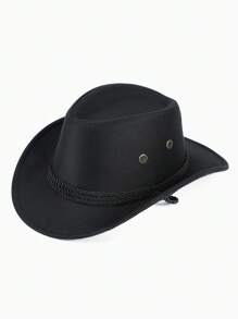 1pc All Season Shiny Valentine's Day Edition Women Cowgirl Hat, Performance/Stage Hat