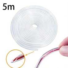 5M Transparent Car Door Edge PVC Anti-Scratch Protector, Automotive Anti-Collision Sealing Strip, Car Door Anti-Collision Protective Strips, Invisible Door Edge Anti-Scratch Guards