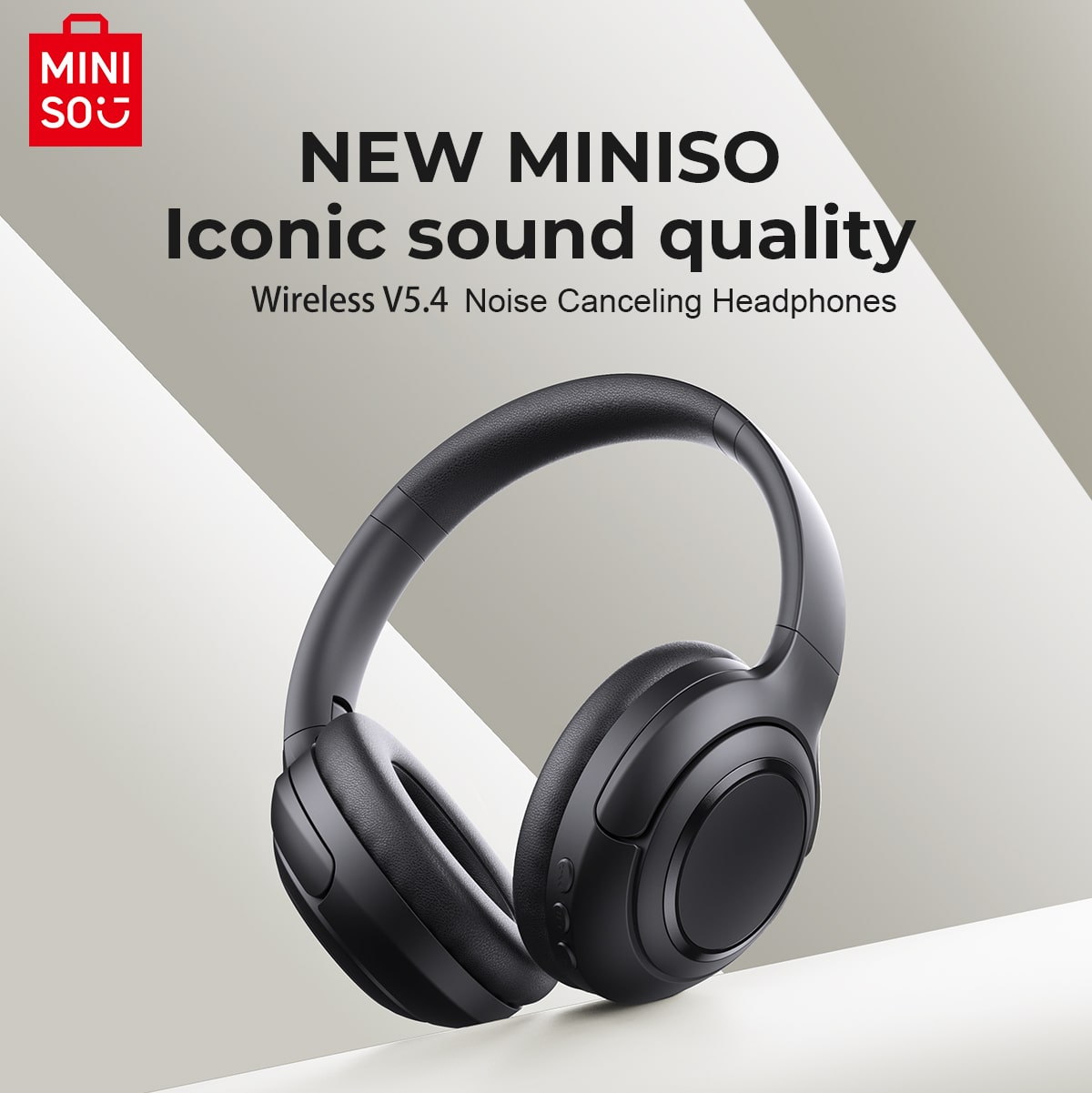 Miniso MINISO G50 Wireless Over Ear Headphone,20H Playtime And Wireless