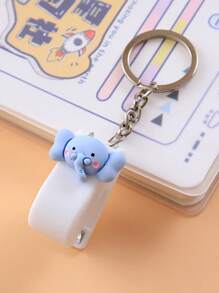 1pc Cute Cartoon Mini Stapler Portable Small Stapler With Keychain Student Office Prize Exquisite And Compact Back To School,Back To School,School Supplies