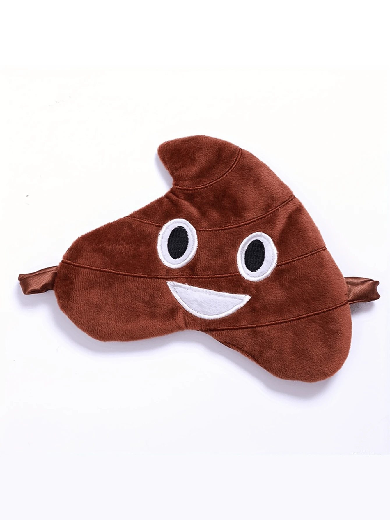 Cartoon,Funny Plush Poop Eye Protection Mask Cartoon Sleep Blackout Eye