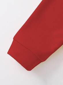 Tween Girl 2 Pieces Elegant Casual Letter Print Set, Fashionable Multifunctional Round Neck Long Sleeved Sweatshirt & Pants Set, Suitable For Spring And Autumn Seasons, Suitable As An Outdoor Gift For Daughters