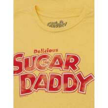 Delicious Sugar Daddy Candy T-Shirt - Light Yellow - Multicolor - View 2