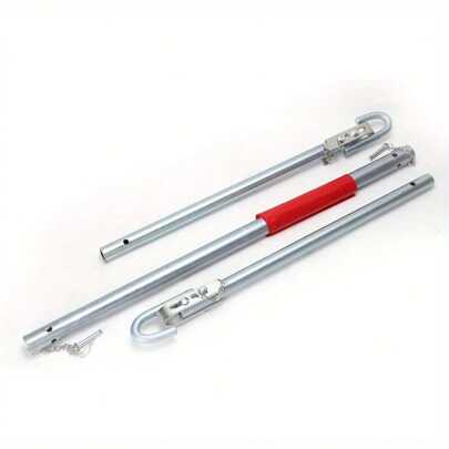 2 Ton Towing Bar 1.8m Heavy Duty Buffer Tow Pole Pulls Steel Emergency Breakdown Sturdy Tow Bar For Car Truck