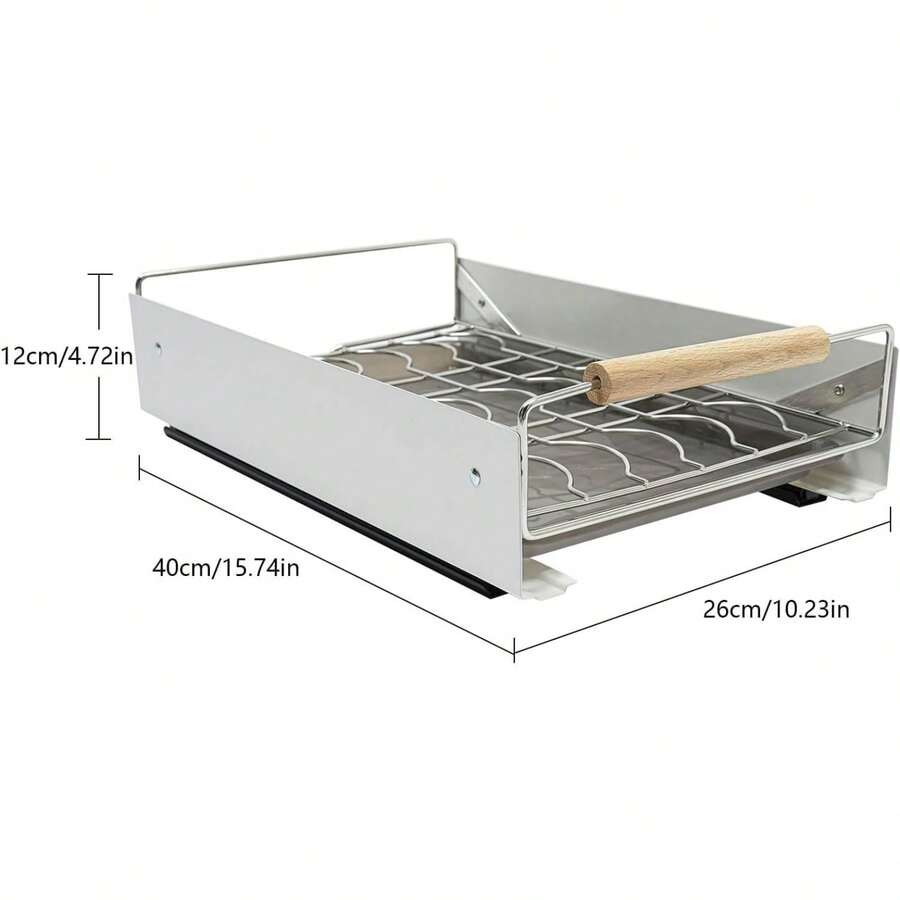 CNCEST Pull Out Organizer, Slide Out Drawers, Bottom