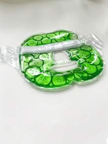 Ice Mask, Facial Cooling Ice Pack, Cooling Ice Pack - Green - View 4