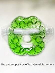 Ice Mask, Facial Cooling Ice Pack, Cooling Ice Pack - Green - View 3