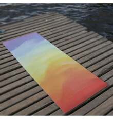 PILLATES YOGA MAT 60CM X 166CM - 彩色 - 查看 5