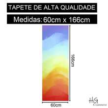 PILLATES YOGA MAT 60CM X 166CM - 彩色 - 查看 2