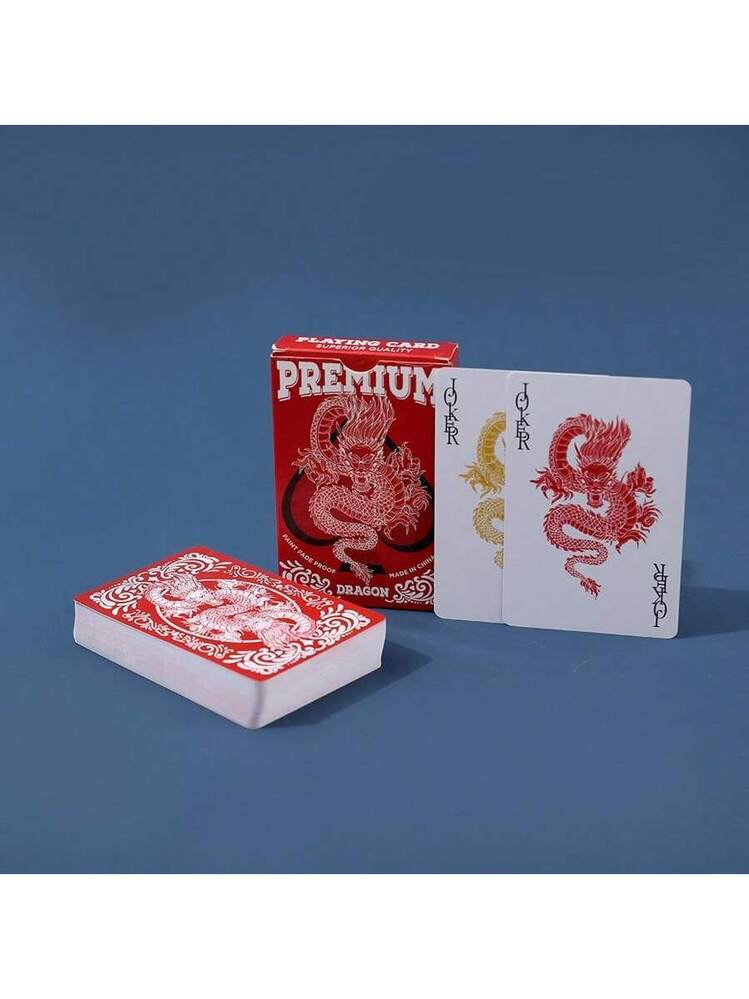 Waterproof Plastic Texas Poker Cards, Extra PVC Material