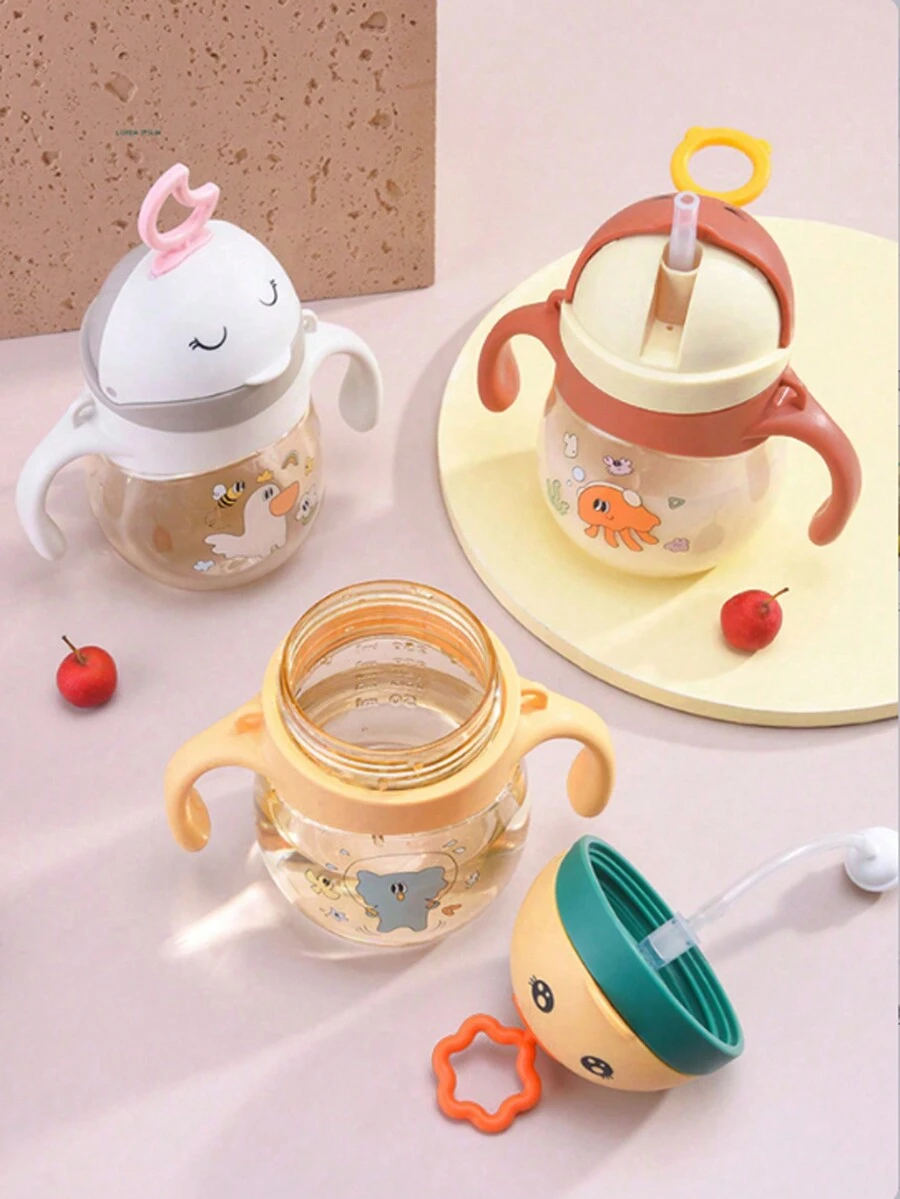 Cute Cartoon Print Hand Carry And Grip Water Bottle SHEIN South Africa