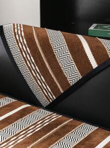 1pc Chenille Sofa Cushion , Pet-Friendly Sofa Slipcover, Pillow Case, Sofa Cushion Protective Cover, Suitable For Bedroom, Office, Living Room, Home Decor - Brown - View 6