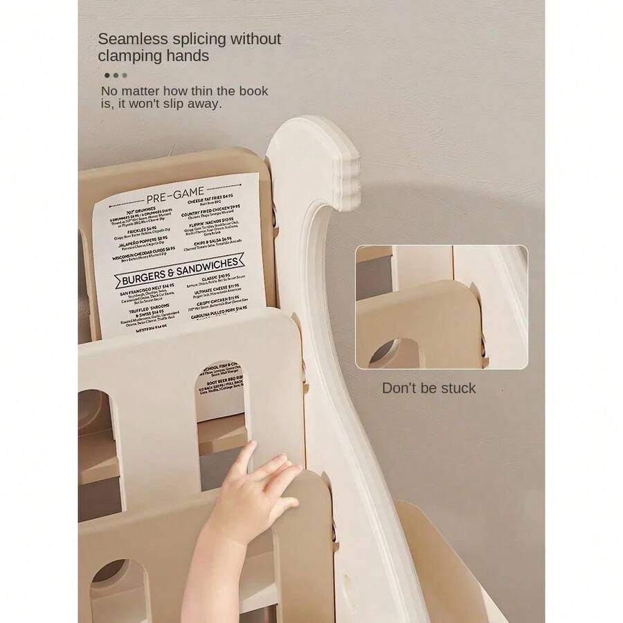 Children's Bookshelf Picture Book Shelf Baby Home FloorStanding