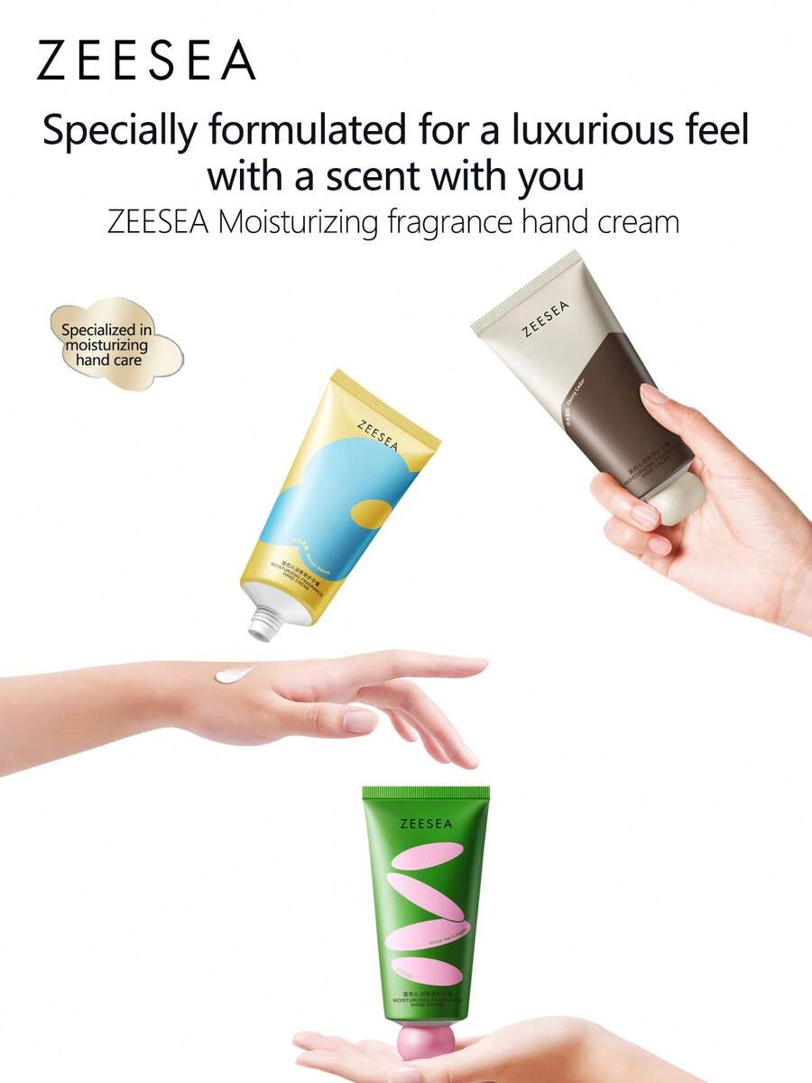 Zeesea קרם ידיים בניחוח לחות קליל ולא שומני | SHEIN