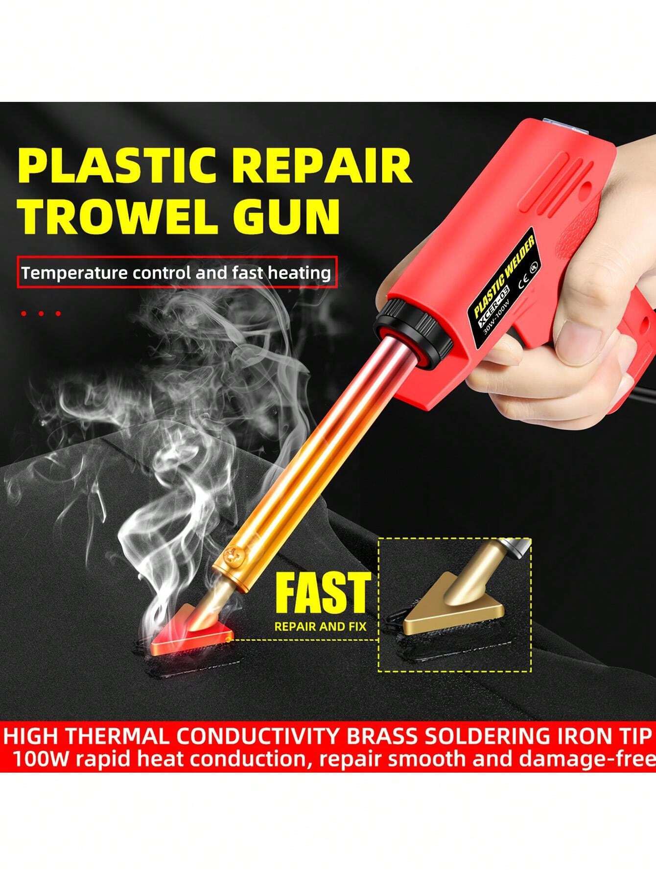 Besper 100W Plastic Welder 3 In 1 Repair Soldering Iron Plastic Welding