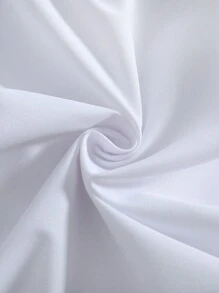 青少年男孩经典长袖正装衬衫，带领和领结，适合派对、婚礼、节日礼物 - 白色 - 查看 9