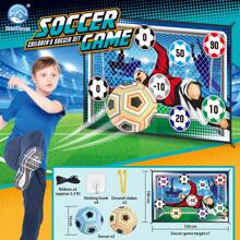 儿童室内足球训练靶，足球射门练习玩具，男孩礼物 - 彩色 - 查看 15