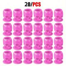 200pcs Skull-Shaped Portable Tattoo Ink Cup Storage Set - Permanent Makeup Tools, Convenient Storage - Yilong Brand Tattoo Supplies, Specially Designed For Tattoo Artists - Multicolor - View 16