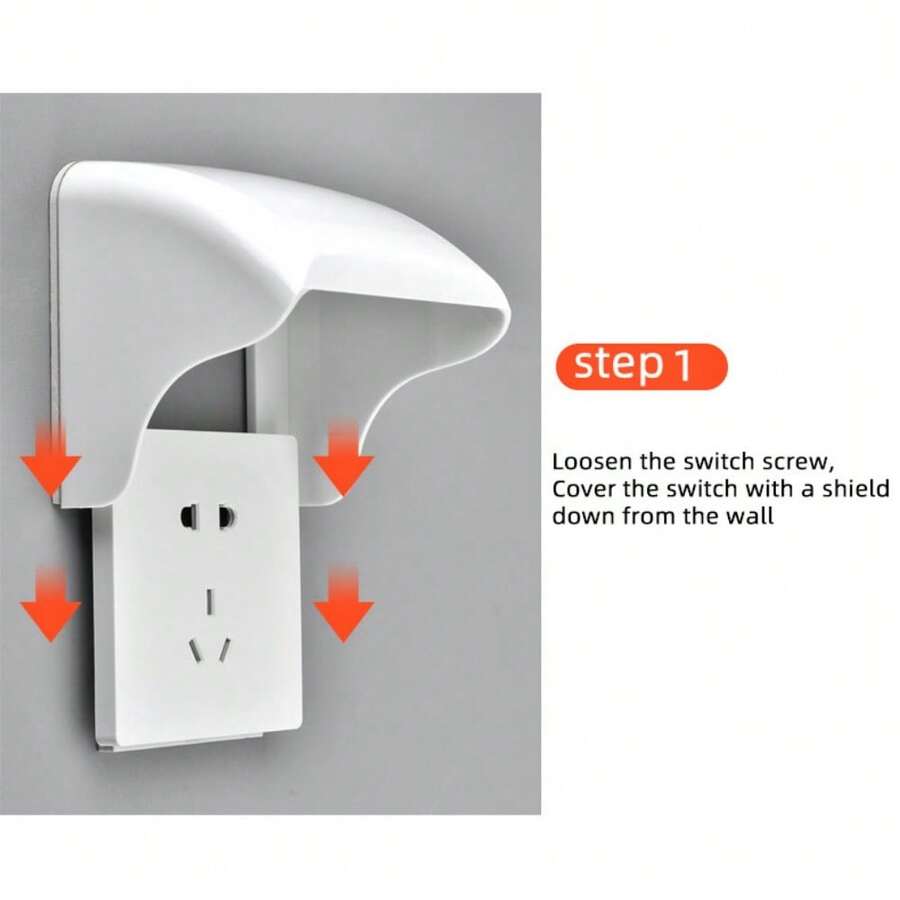 Outdoor Waterproof Electrical Outlet Cover, Made Of PC Plastic, Rain