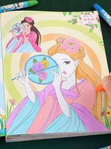 1件裝圖形隨機圖畫書 - 彩色 - 查看 3