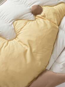 mini bala Boys Girls Down Coat Winter Cute Warm Jacket - Light Khaki - View 8