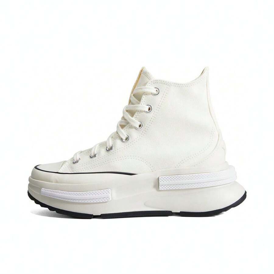 Converse 男女通用 Chuck Taylor SEASONAL 高帮帆布/硫化鞋 A00868C - 白色 - 查看 1