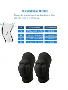 2PCS Summer Women Men S/M/L/XL Black Knee Pads, Thick Soft Breathable Knee Pads , For Dance Volleyball Basketball Football Tennis Running Outdoor Sport Workout Cycling Protector Knee Brace Gym Accessories Knee Support Sports Knee Pads Gym Knee Pads