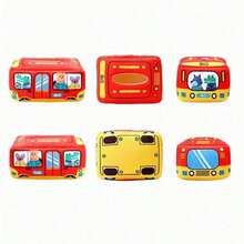 Una caja de pañuelos que los bebés no pueden romper, un juguete de dibujo de papel para que los bebés usen sus dedos para dibujar pañuelos como ejercicio, educación temprana y confort (color de pañuelo aleatorio) - Multicolor - Ver 4