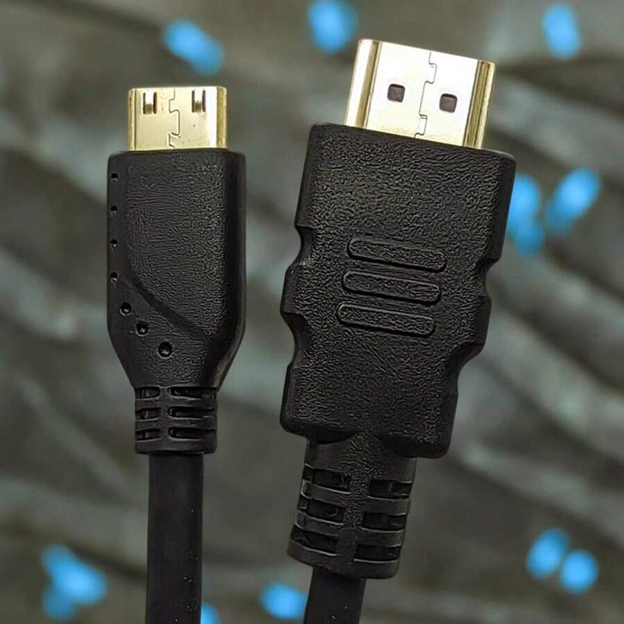 Micro HDMI To HDMI Cable 3 Feet, Micro HDMI To HDMI 3 Feet Support 3D